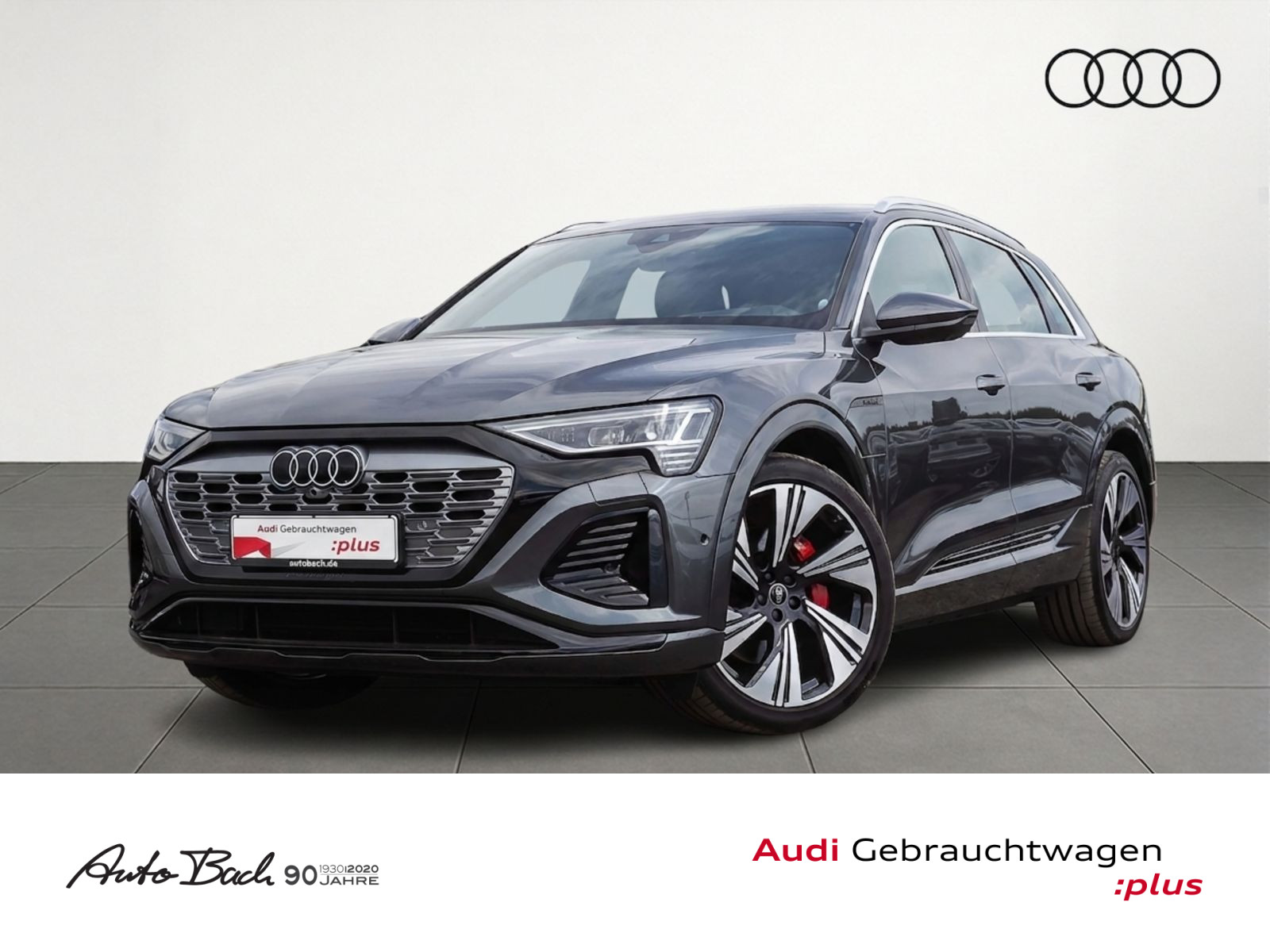 Audi Q8 e-tron S line 55 Navi Matrix HuD Standklima Luftfederung