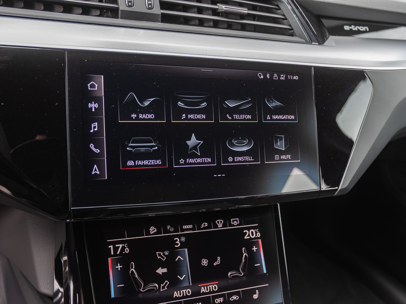 Audi Q8 e-tron S line 55 Navi Matrix HuD Standklima Luftfederung