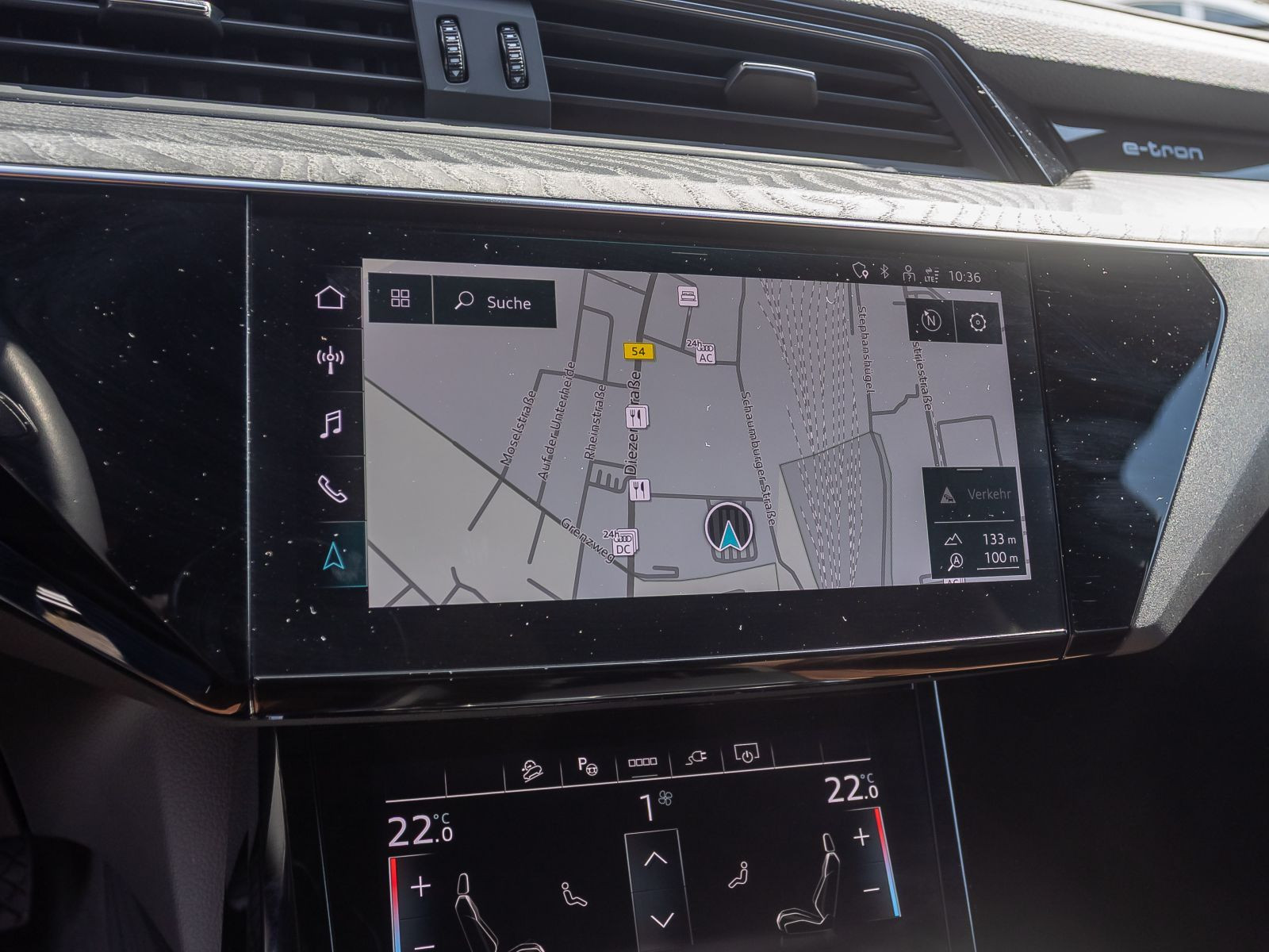Audi e-tron advanced 50 qu Navi Matrix Standklima Luftfederung