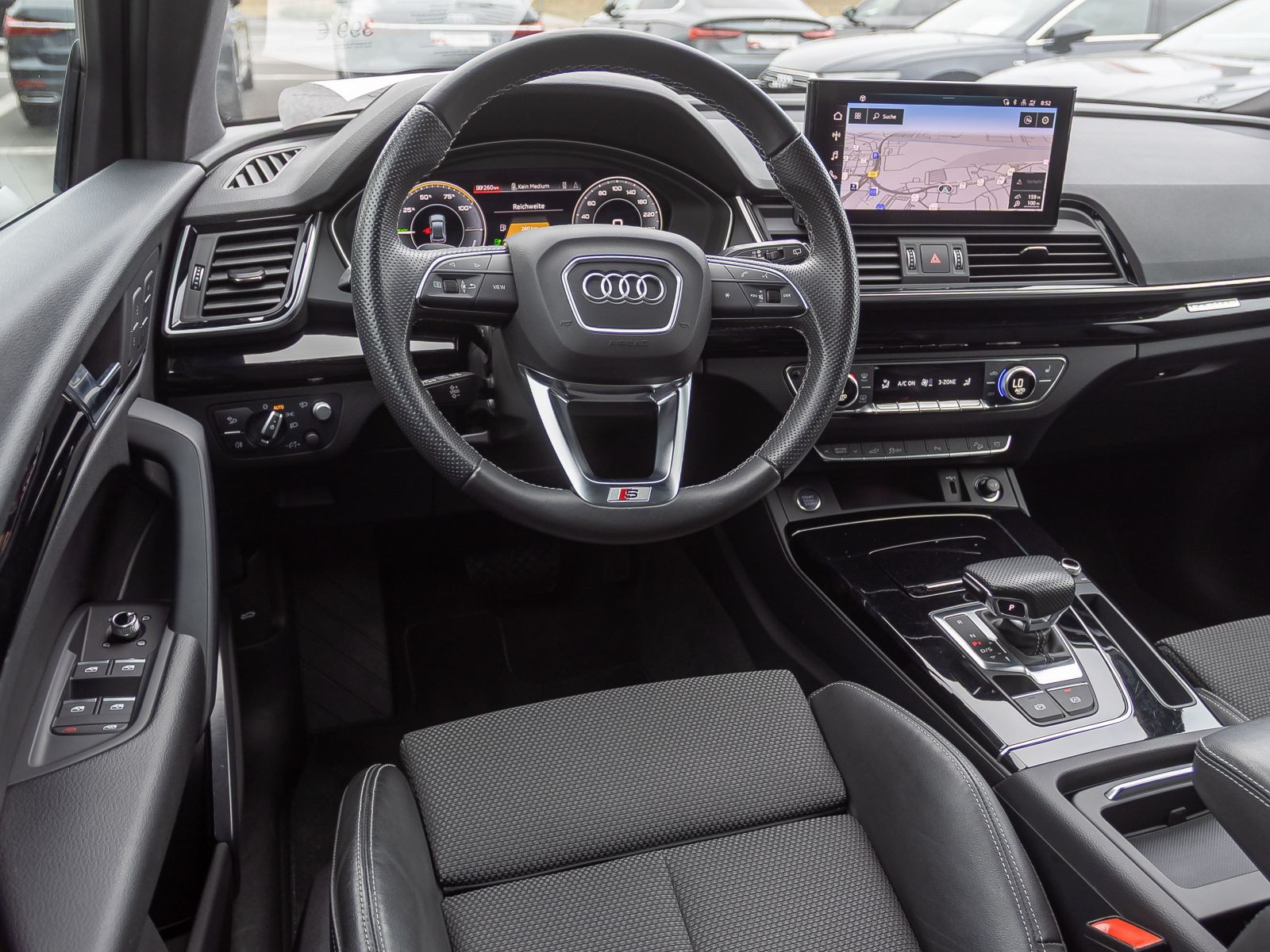 Audi Q5 S line 55TFSIe qu Navi LED HuD Standklima Luftfederung