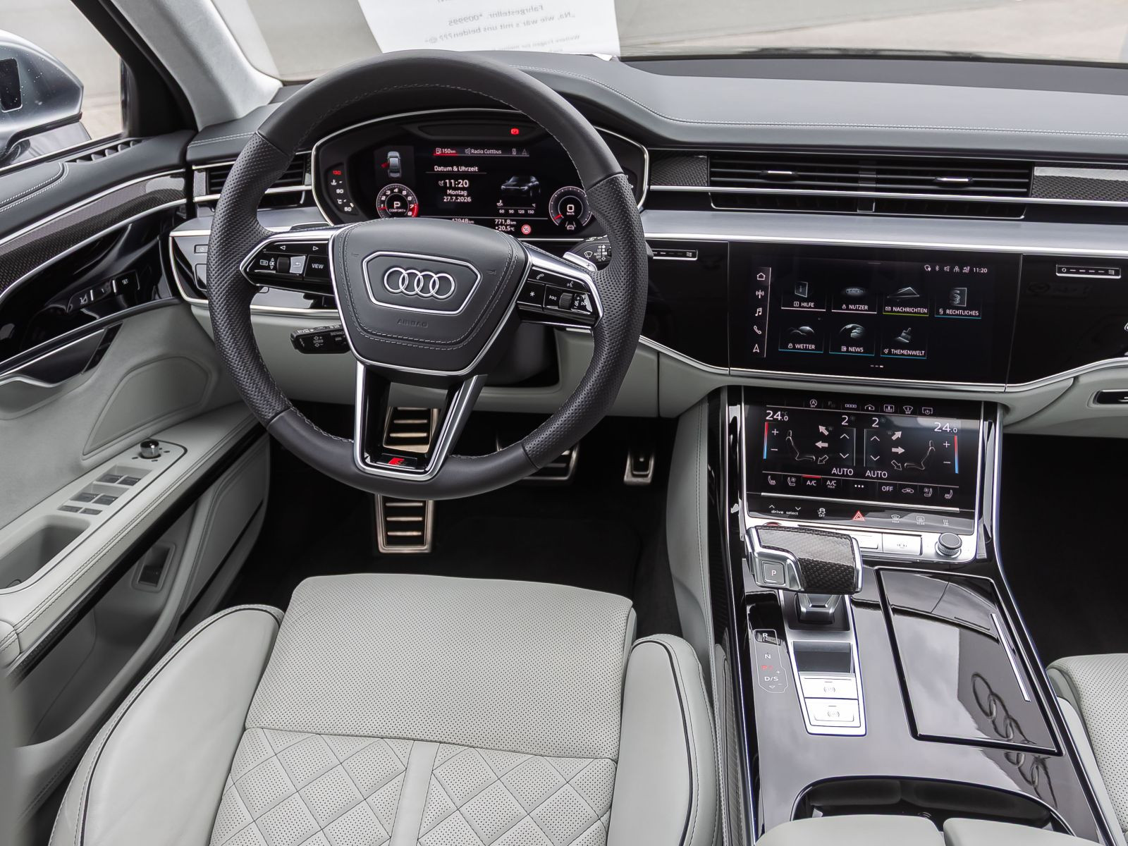 Audi S8 TFSI Matrix HuD B&O Standhzg Luftfederung ACC