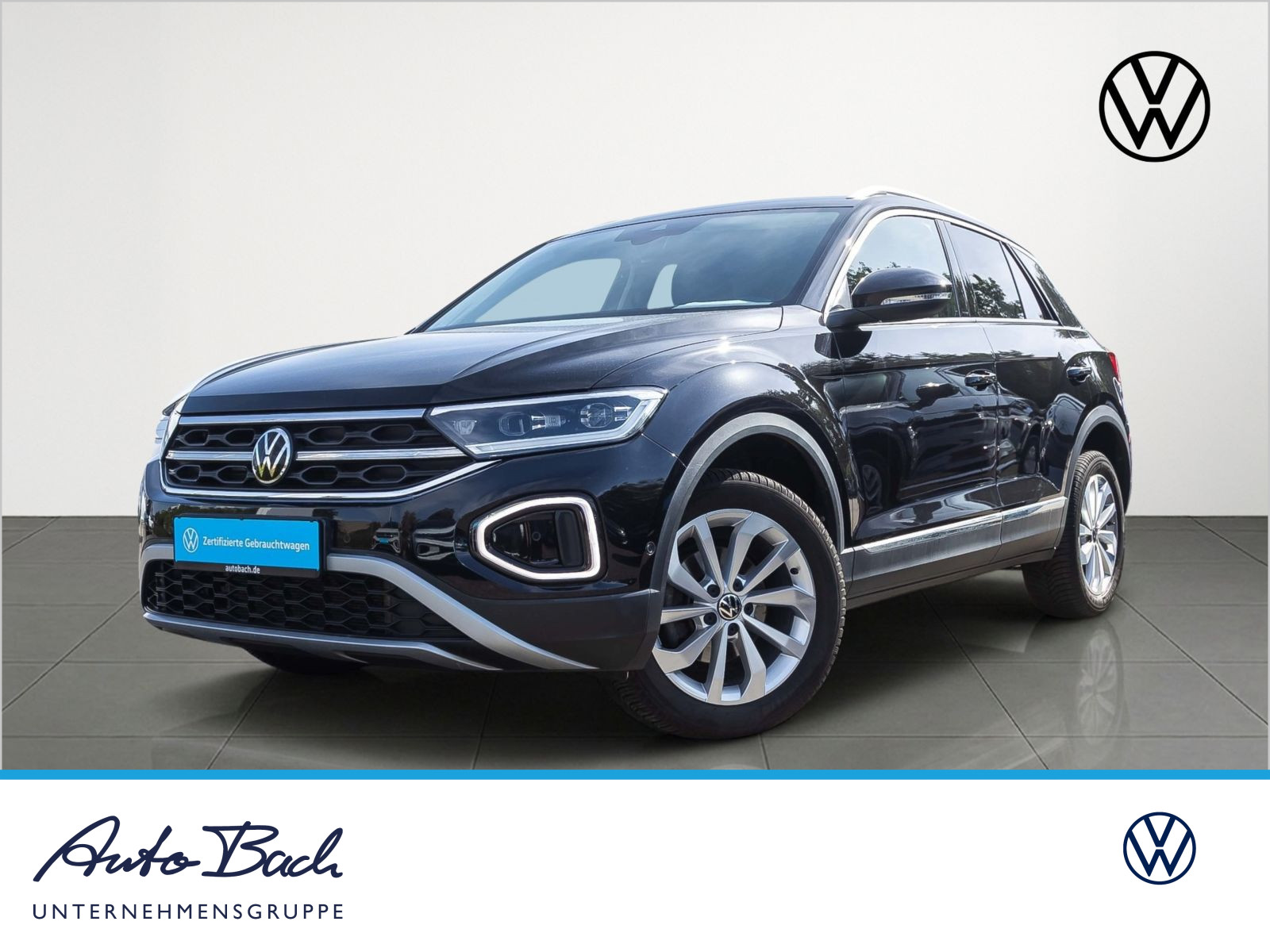Volkswagen T-Roc 1.5 TSI DSG Style, AHK, Navi, LED-Plus, App-Connect