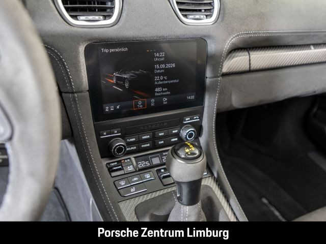 Porsche 718 Spyder RS Weissach-Paket Liftsystem-VA BOSE