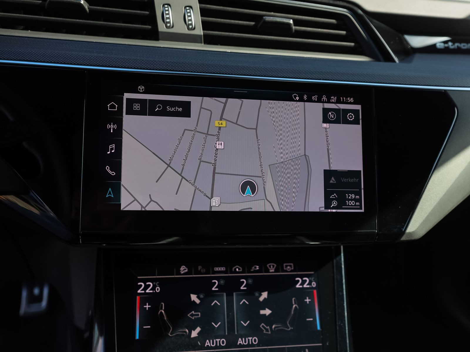 Audi Q8 e-tron S line 55 qu. Matrix HUD B&O Air ACC