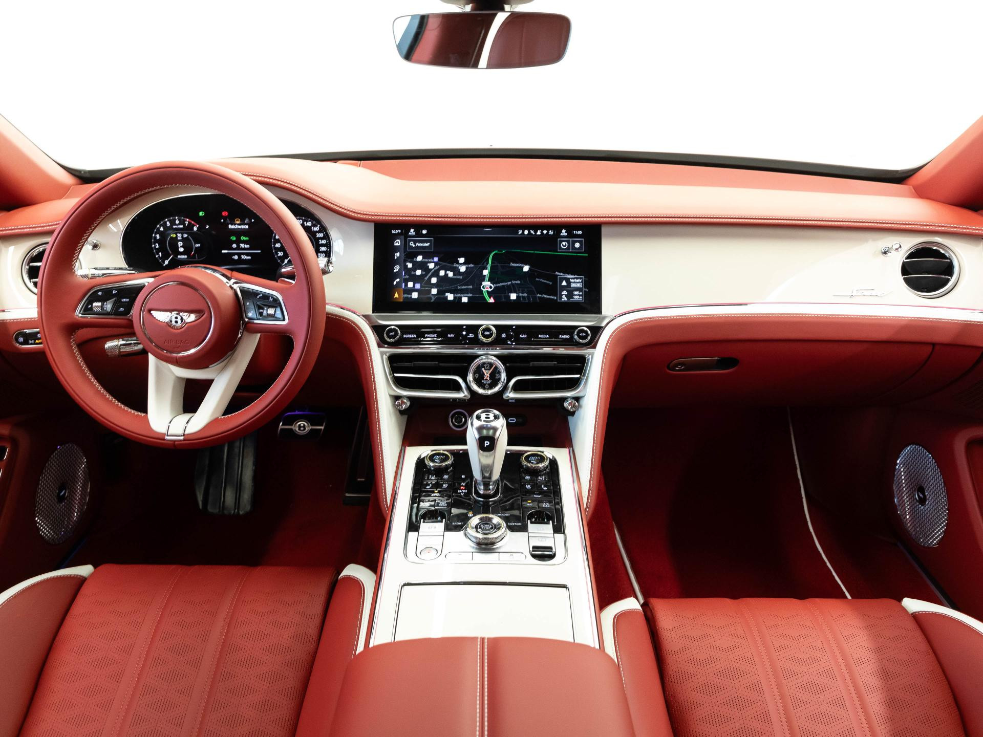 Bentley Flying Spur Speed First Edition WHITE & RED