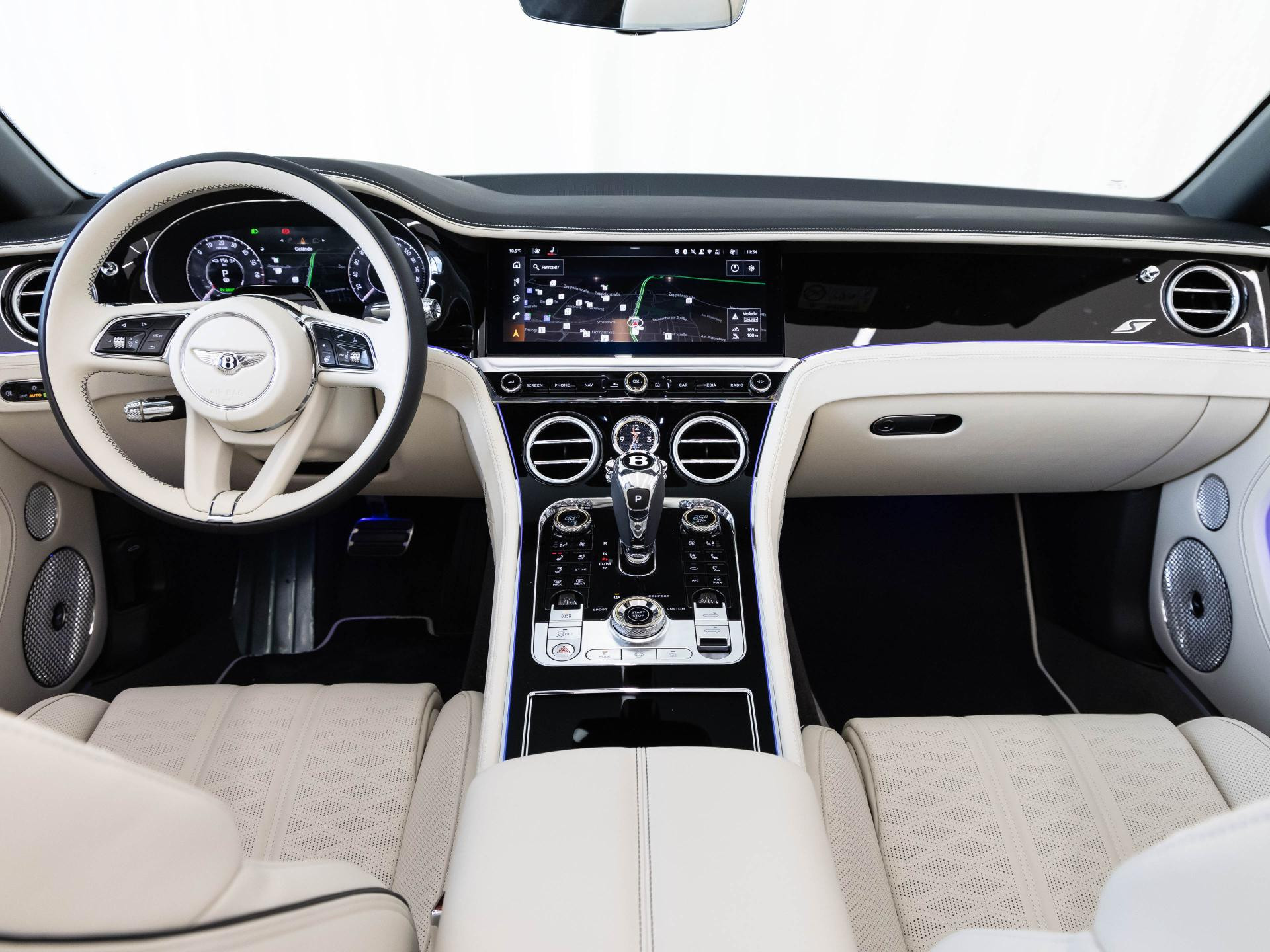 Bentley Continental GTC S WHITE / WHITE / FULL OPTION /